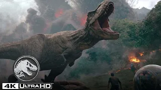 A erupção do vulcão em 4K HDR | Jurassic World