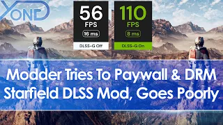 Modder Tries To Paywall & DRM Starfield DLSS 3 Mod And It Goes Poorly