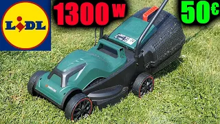 LIDL tondeuse à gazon électrique PARKSIDE  PRM 1300 W A1 32 CM Electric Lawnmower Elektro-Rasenmäher