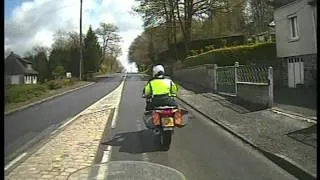Extracts from a Rospa Motorcycle test in Normandy France