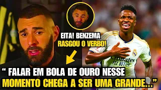 🚨 NOSSA! olha o que o BENZEMA FALOU HOJE DO VINICIUS JUNIOR!