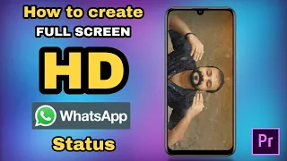 How to Create Whatsapp HD smooth status | 60fps | Upload Without Quality loss | Premiere Pro