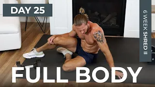 Day 25: 30 Min FULL BODY CIRCUITS with Dumbbells // Build + Burn // 6WS2