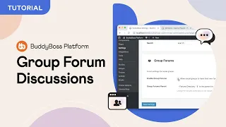 How to connect forum discussions to your social groups?