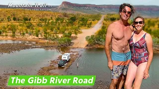 Toyota Land Cruiser LC300 Towing 3.5 T on the GIBB RIVER ROAD