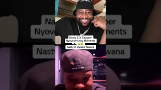 nasty c and cassper nyovest funny moments.. nasty c speaks tswana😂