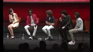 Stranger Things cast interview at Netflix FYSEE event