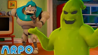 ARPO the Robot | Ghost Wakes the BABY!! | Funny Cartoons for Kids | Arpo and Daniel