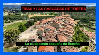 Frías y las cascadas de Tobera (Burgos) ➡️  Qué ver en la ciudad más pequeña de España   ❤️