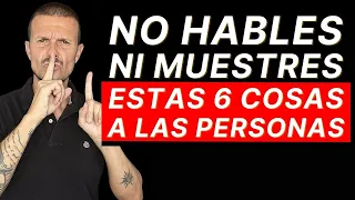 6 Cosas que NO DEBES EXPONER a los DEMÁS Mantenlo en PRIVADO Y SECRETO - NO NECESITAMOS MÁS ENVIDIA