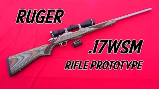 New Ruger 17WSM Rifle - 17 Winchester Super Mag