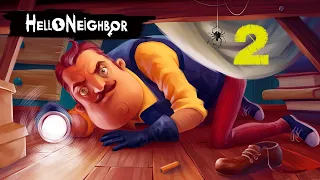 Привет, Сосед ● Hello Neighbor ● АКТ 2 Прохождение Без Комментариев