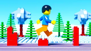 LEGO Arcade Game Fail - Unlucky Lego Man