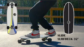 Slide Surfdeck Chicala #surfskate #review