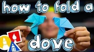 How To Fold An Origami Dove 🕊