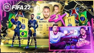 Wir haben 2x NEYMAR im PACK GEZOGEN 😱😲 Unser BESTES PACK OPENING in FIFA 22