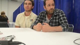 KJ Apa and Luke Perry of Riverdale Interview at WonderCon 2017
