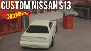 Hotwheels Custom Nissan Silvia S13
