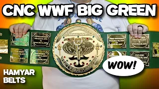 CNC - WWF Big Green by Hamyar Belts