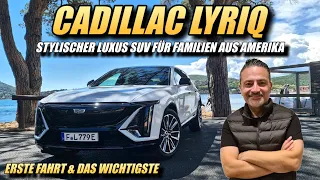 Cadillac LYRIQ! Amerikas Elektro Antwort auf die Deutschen. Erste Fahrt & Review