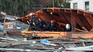 Fort Myers Beach, FL Hurricane Ian After Scenes - 9/30/2022