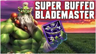 A GIGACHAD Blademaster! | WC3 | Grubby