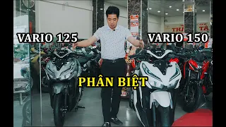 PHÂN BIỆT VARIO 125 VÀ VARIO 150 TRONG MỘT NỐT NHẠC - XE MÁY THÀNH TÂM