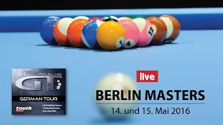 Berlin Masters 2016 Justin Dolling vs Tristan Bialuschewski powered by REELIVE