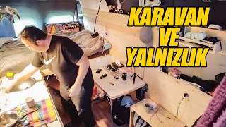 Mazot bitti, Bahar gelmiş, Monaco'ya Az Kaldı | Tek başına Karavan Hayatı | Vlog