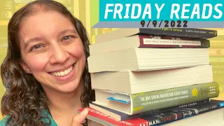 Finished 5 books and maybe hauled too many books 😅 || FRIDAY READS || September 2022 [CC]