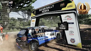 Safari Rally Kenya, Seyabei reverse | Volkswagen Polo Rally2 | WRC3 | Highlights, Bonnet | WRC 10