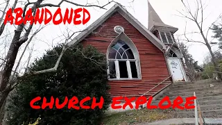EXPLORING A CREEPY  ABANDONED DERELICT CHURCH, AND AN ABANDONED HOUSE FAIL!