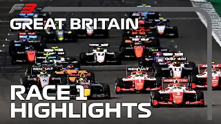 F3 Race 1 Highlights | 2020 British Grand Prix