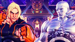 SFV CE 🔥 Ken Vs Seth [ Street Fighter V Champion Edition ] (60fps 1080p) 🔥