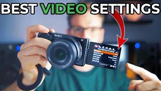 Sony ZV-E10 The BEST Settings for VIDEO