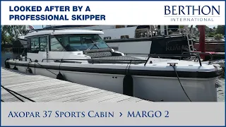 [OFF MARKET] Axopar 37 Sports Cabin (MARGO 2), with Harry Hamson - Yacht for Sale - Berthon Int.