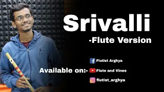 Srivalli Flute Version | #shorts | #YoutubeShorts | #trending | #srivalli