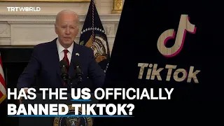 Biden enacts law mandating that TikTok sells or risks US ban