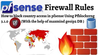 Chapter-12 : Block Countries Domain In Pfsense | Countries To Block In Firewall | Geoip Pfblockerng.