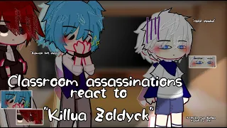 [🔪]. Assassination classroom react to Killua Zoldyck || Gacha club || English + Indonesia || Request