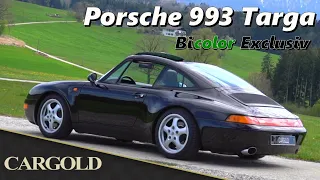 Porsche 993 Targa, 1997, Traumhafte Exclusiv Ausstattung mit Raffleder, Sonderlack und Top Historie