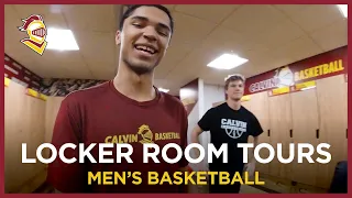 Calvin Knight's Men's Basketball locker room tour