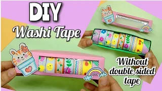 How to make Washi tape Without double sided tape|