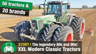 XXL Modern Classic Tractors – The legendary 80s and 90s! | 4K-Preview