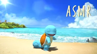 【公式】ASMR・波音 - ゼニガメといっしょ Squirtle's Day at the Beach