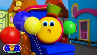 Ballonlied | Musik für kinder | Bob der Zug | Kinderreime | Spielen und lernen | Vorschulvideos