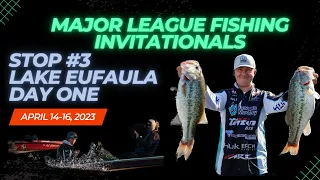 MLF Tackle Warehouse Invitationals | Stop 3 Day 1 - Lake Eufaula | Drew Gill Fishing | Bass Fishing