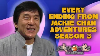 Every Ending From Jackie Chan Adventures Season 3 | Throwback Toons