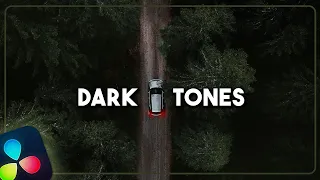 How to edit DARK TONES in Davinci Resolve 2023 | Full Tutorial