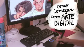 Como começar com ARTE DIGITAL | Equipamentos, ferramentas e APPs